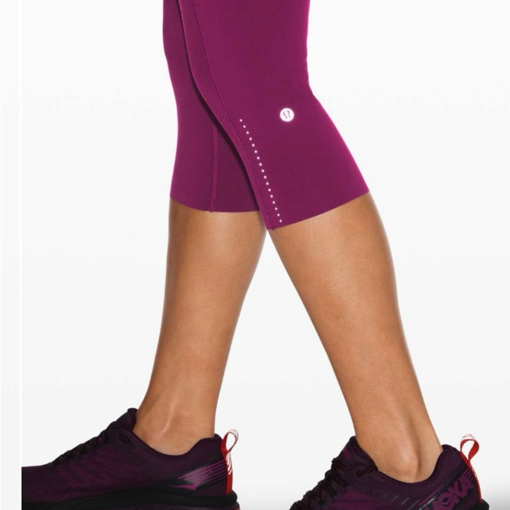 Lululemon Fast and Free Crop II 19" *Nulux - Picture 3 of 13